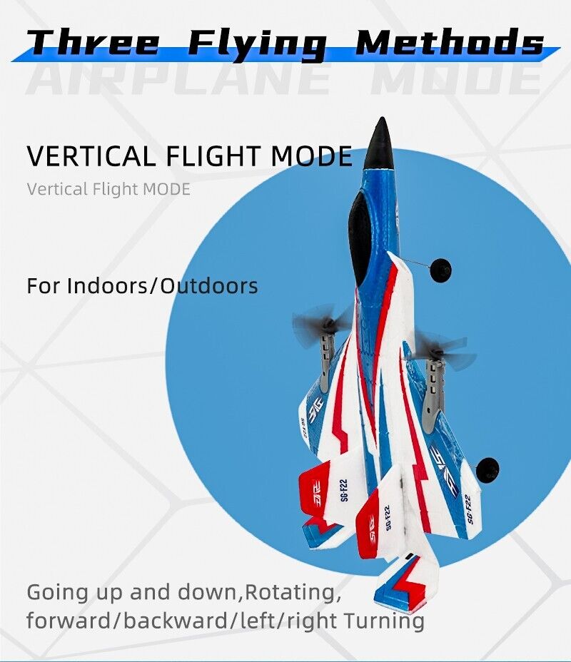 Aerobatic Fighter SG-F22 Aeromodelling Fixed Wing Toys Remote Control Aircraft