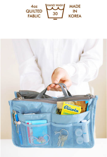 Thickened Multi-function Large Capacity Makeup Bag Toiletry Double Zipper Bag
