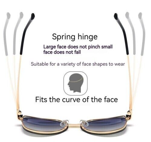 Women Anti Blue Ray Magnetic Suction Clip UV400 Polarized Two Use Sunglasses Set