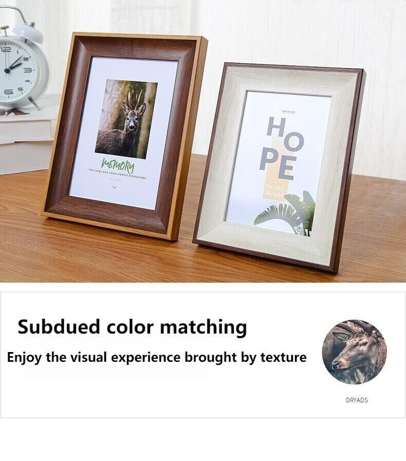 Beauty Literary Gallery Fashion Creative Picture Photo Frame Hang On Put 2 Ways