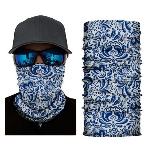 Cycling Camouflage Neck Gaiters Bandanas Fabric Motorcycle Face Masks Sunscreen