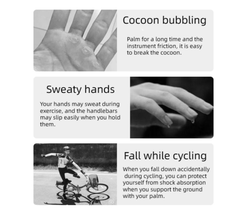 Sports Cycling Gloves Summer Non-slip Sunscreen Heat Resistant Mountain Biking