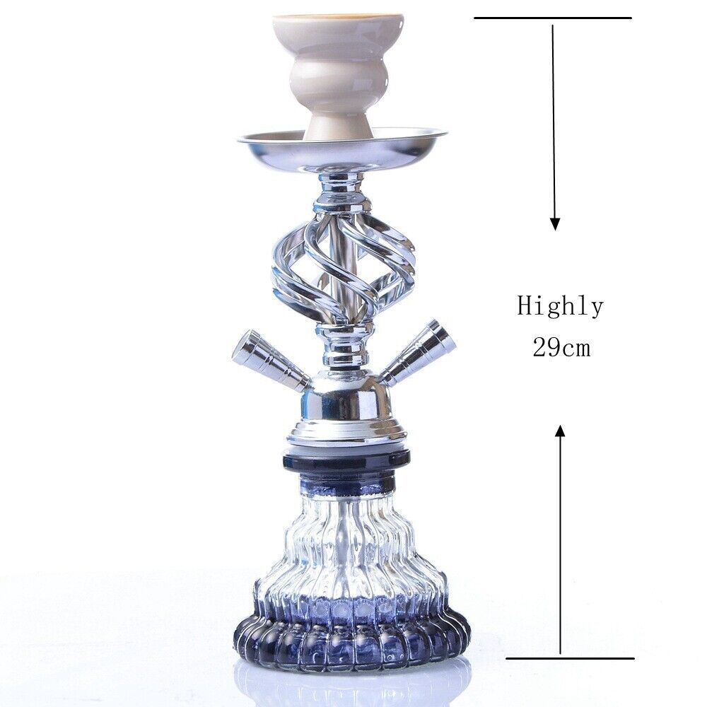 Traditional Gift Collectible One Size 2 Hose Premium Shisha Hookah Complete Set