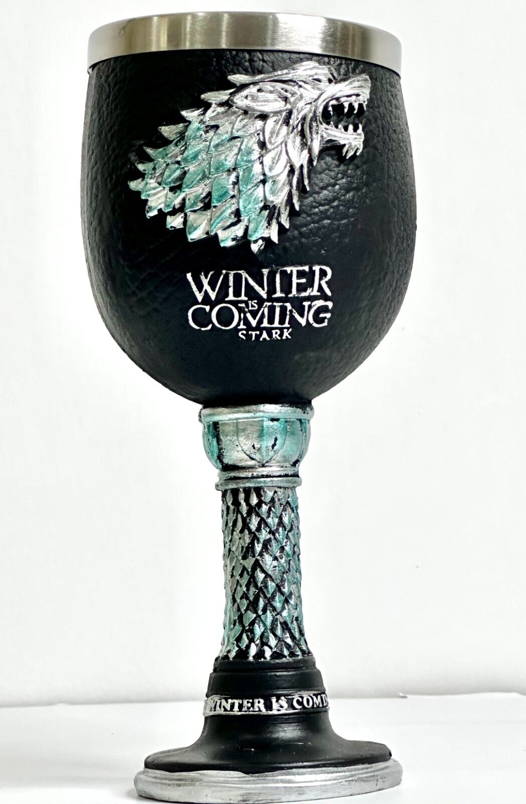 Creative Stainless Steel Mark Water Coffee Tall Cup Ice And Fire Game Cup Bottle