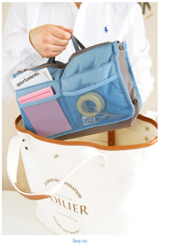 Thickened Multi-function Large Capacity Makeup Bag Toiletry Double Zipper Bag