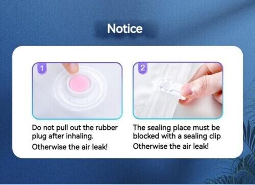 4Pcs Thickened Moisture Proof And Dustproof Quilt Clothe Storage Compression Bag