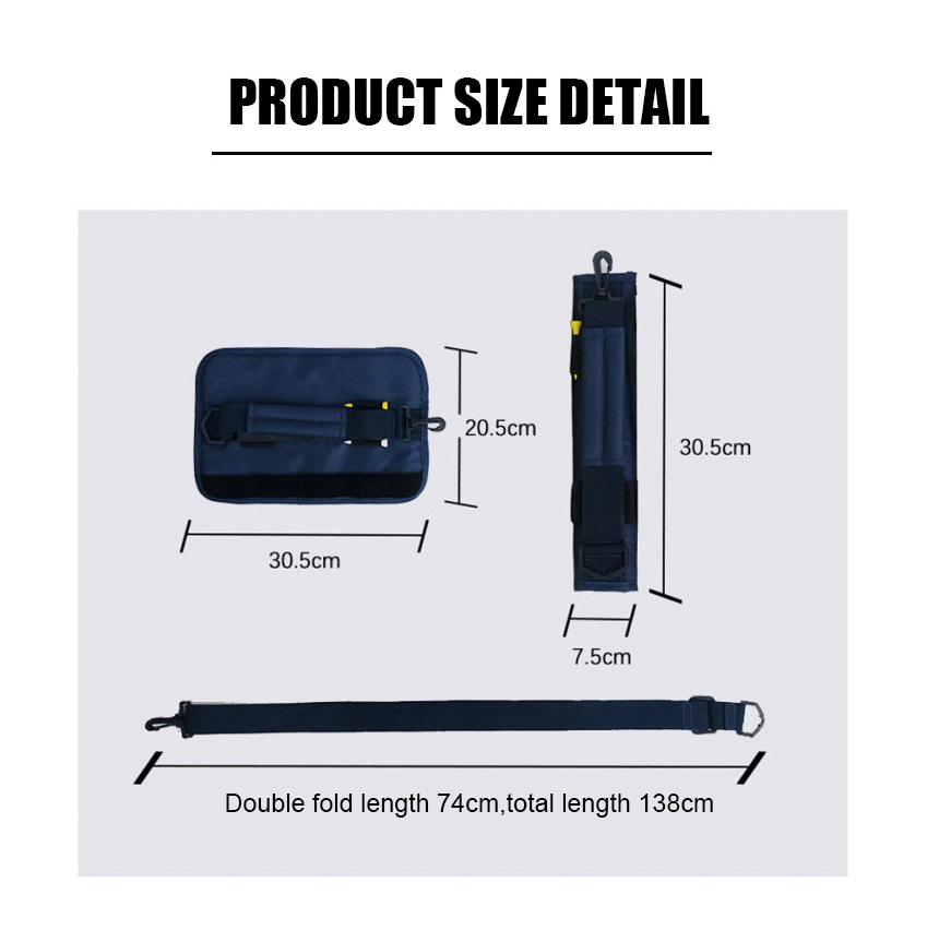 Portable Foldable Lightweight Golf Club Bag Lithe Travel Shoulder Handheld