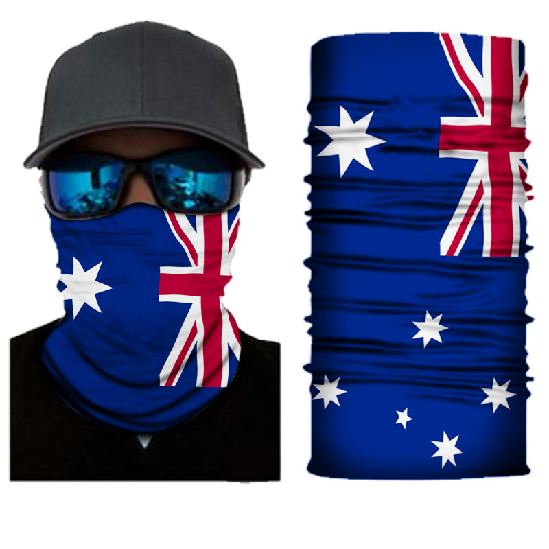 Camouflage Neck Gaiters Bandanas Fabric Cycling Motorcycle Fashion Face Masks