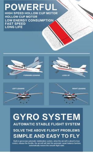 Remote Control Plane Collection 2.4GHz Aircraft Model Airplane Toy Kids Boy Gift