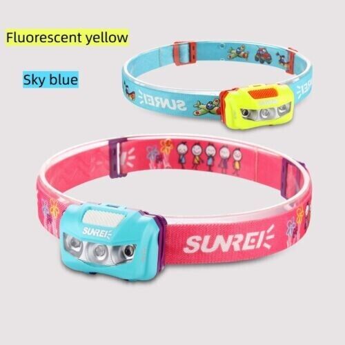 Children's Outdoor Headlights Children's Waterproof Adjustable LED Headlight