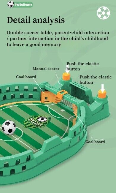 Finger Soccer Table Double Against Children's Competitive Desktop Games Toys