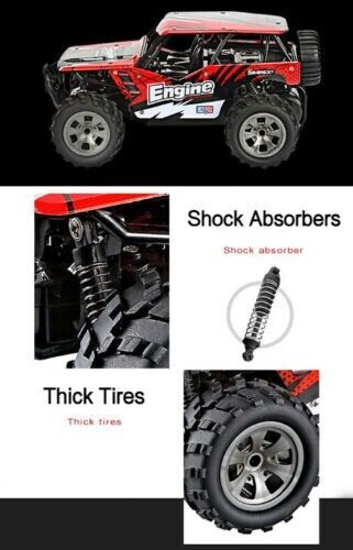 High Speed Off Road 1:18 2.4GHz Vehicle Remote Control Electric Car Toy Boy Gift