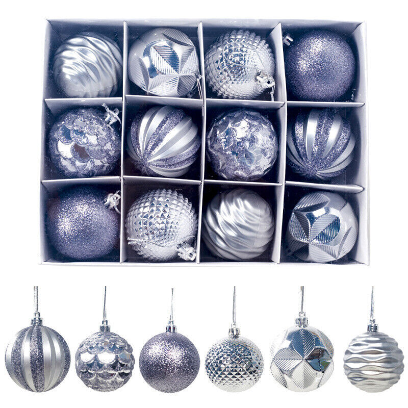 Christmas Tree Baubles Balls Fillable Xmas Tree Hanging Balls Party Gift Pack
