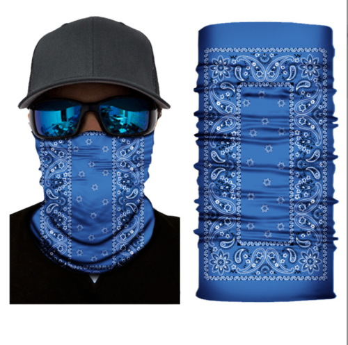 Cycling Camouflage Neck Gaiters Bandanas Fabric Motorcycle Face Masks Sunscreen