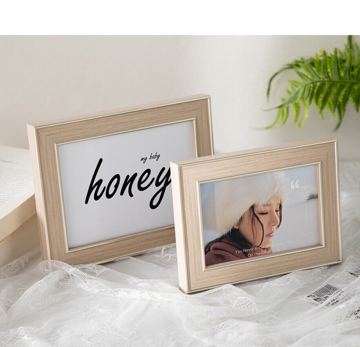 Fashion Gallery Picture Frame Creative Multi Size Rounded Edge Photo Frame