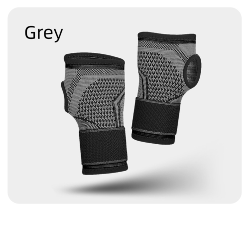 Breathable Sports Weight Lifting Fitness Basketball Pressure Knitted Wrist Guard
