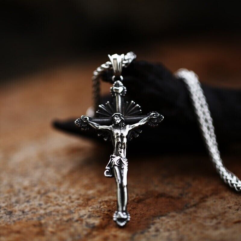 Unisex Mix Theme Fashion Retro Space Astronaut Pendant Titanium Stainless Steel Necklace