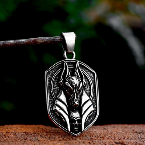 Unisex Mix Theme Stainless Steel Pendant Retro Viking Titanium Punk Necklace