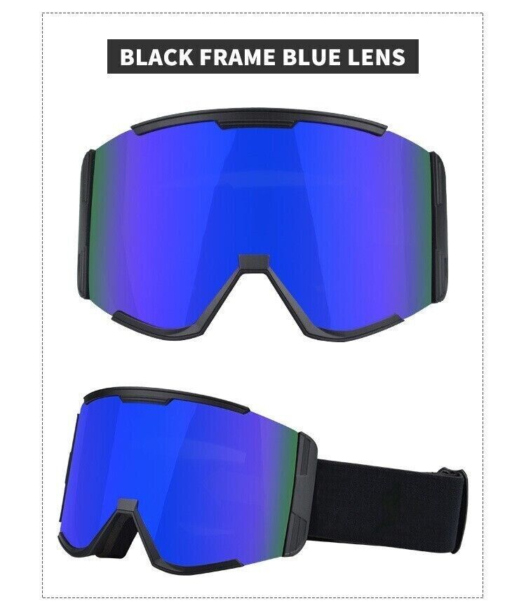 Unisex Fashion Windproof UV Protection Outdoor Ski Adults Multicoloured Goggles