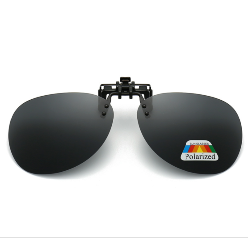 Unisex Polarized Clip On Flip up Sunglasses Driving glasses UV400 Protection