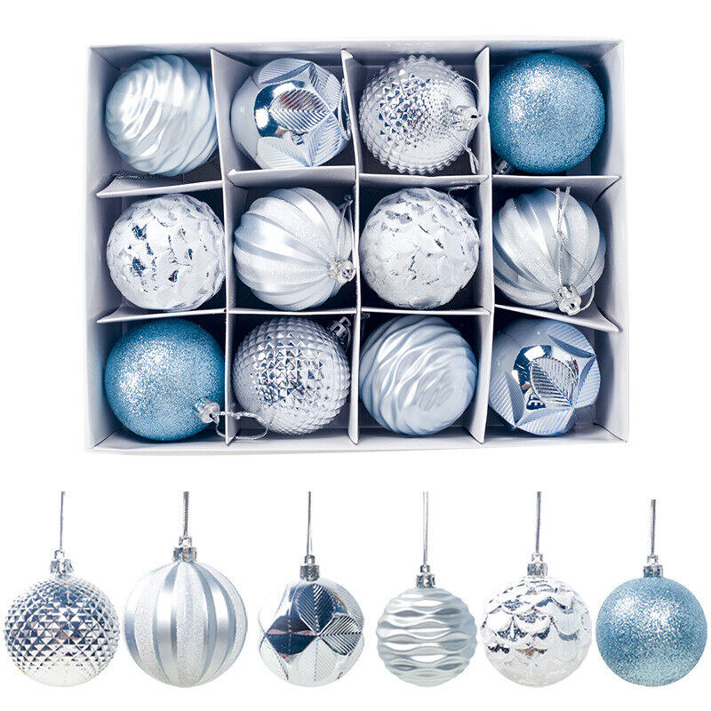 Christmas Tree Baubles Balls Fillable Xmas Tree Hanging Balls Party Gift Pack