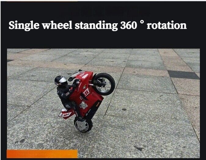 RC Self-Balancing Motorcycle Stunt Stand Remote Control Drift Motorbike Boy Gift
