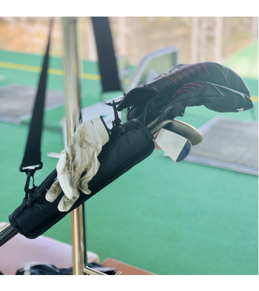 Portable Foldable Lightweight Golf Club Bag Lithe Travel Shoulder Handheld