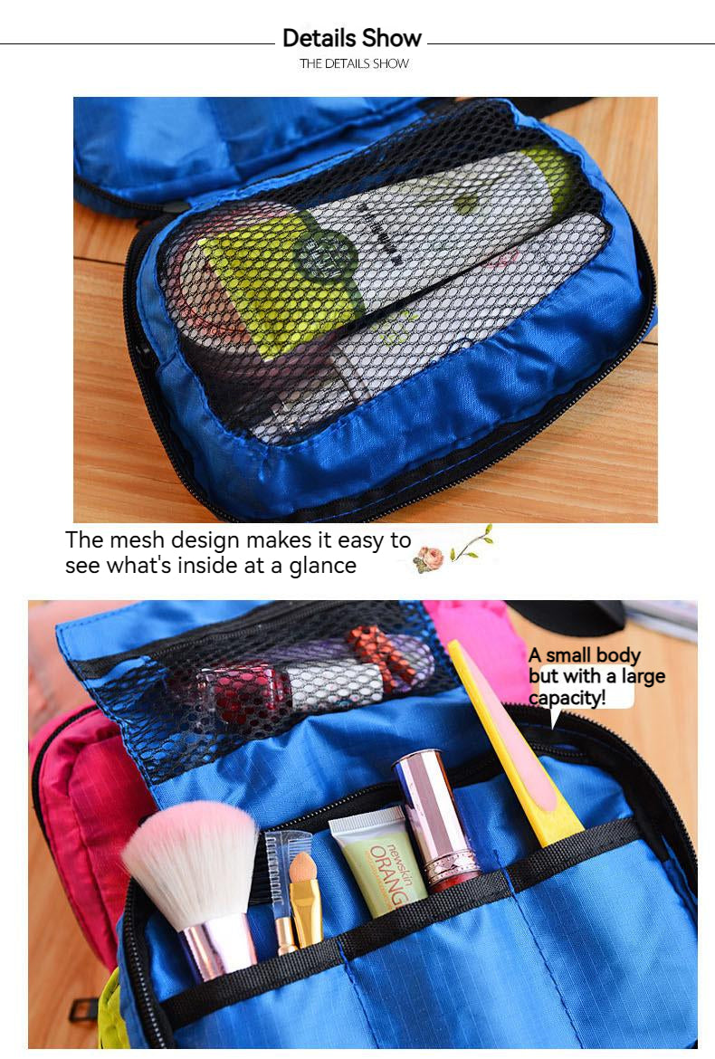 Hanging Makeup TravelMate Cosmetic Toiletry Purse Holder Organizer Wash bag