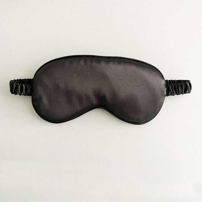 Elastic Band Simulation Silk Wrap Eye Mask Sleep Blackout Air Travel Nap Leisure