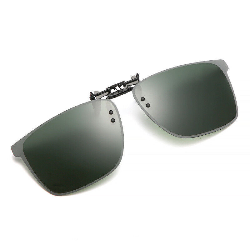 Unisex Polarized Comfortable Driving Fishing Fashion Day Night Sunglasses Clip