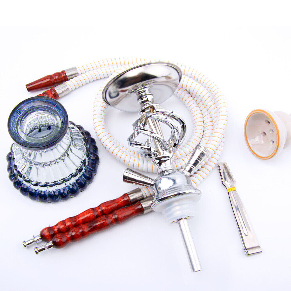 Traditional Gift Collectible One Size 2 Hose Premium Shisha Hookah Complete Set