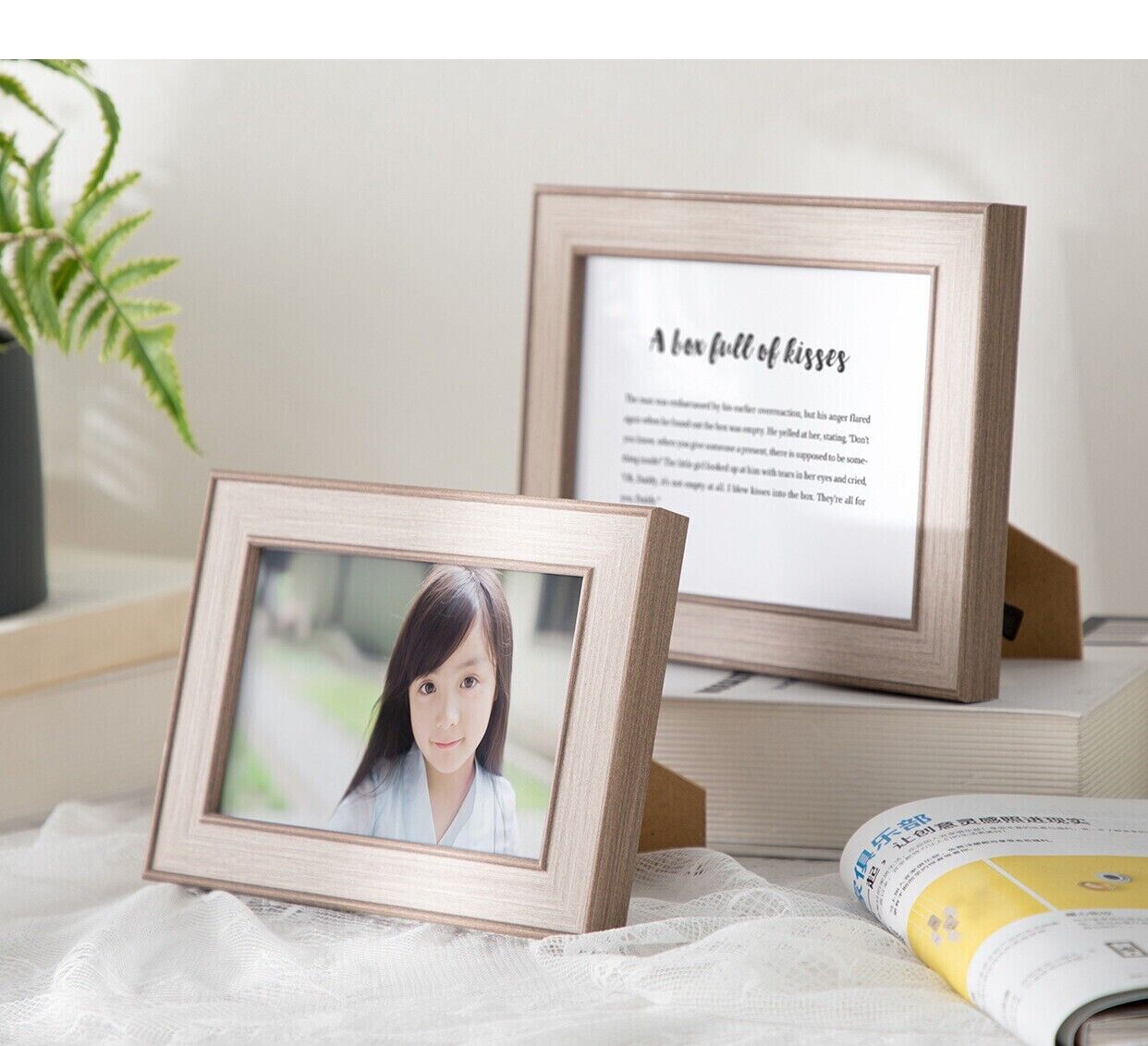 Fashion Gallery Picture Frame Creative Multi Size Rounded Edge Photo Frame