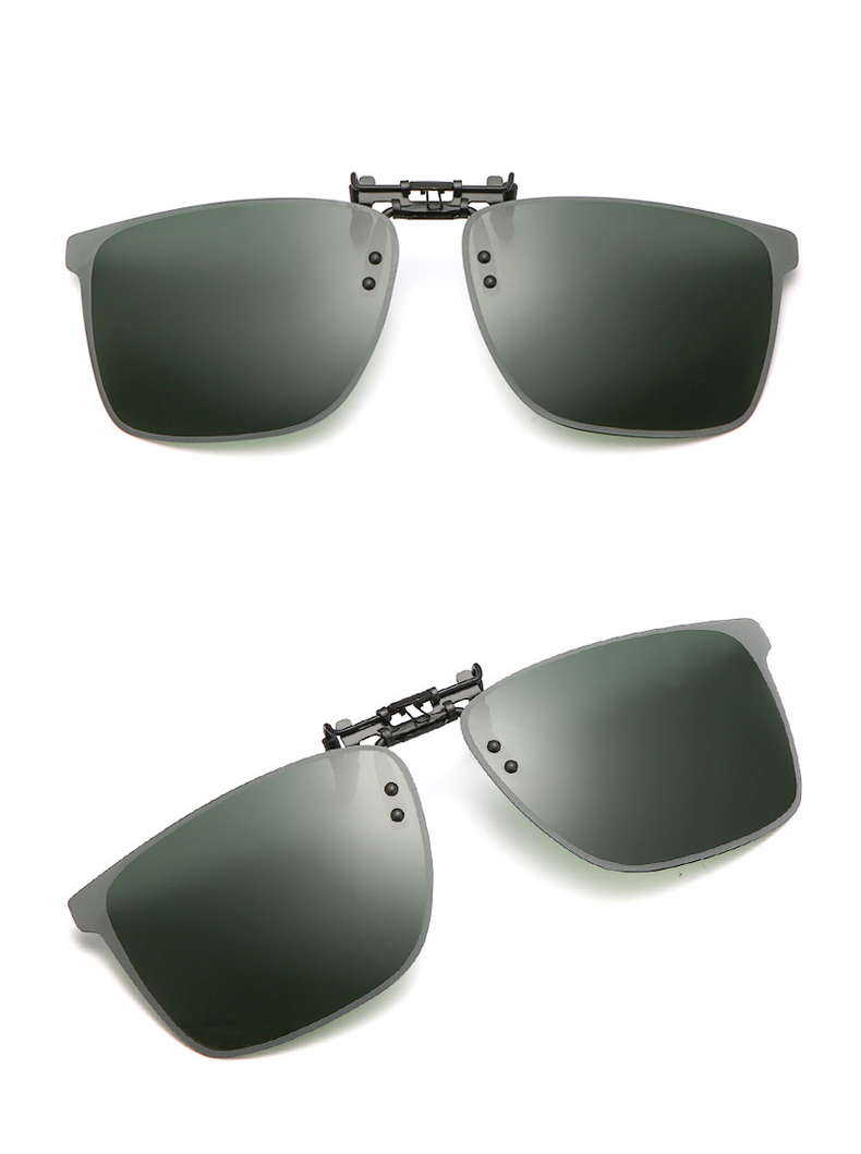 Unisex Polarized Comfortable Driving Fishing Fashion Day Night Sunglasses Clip