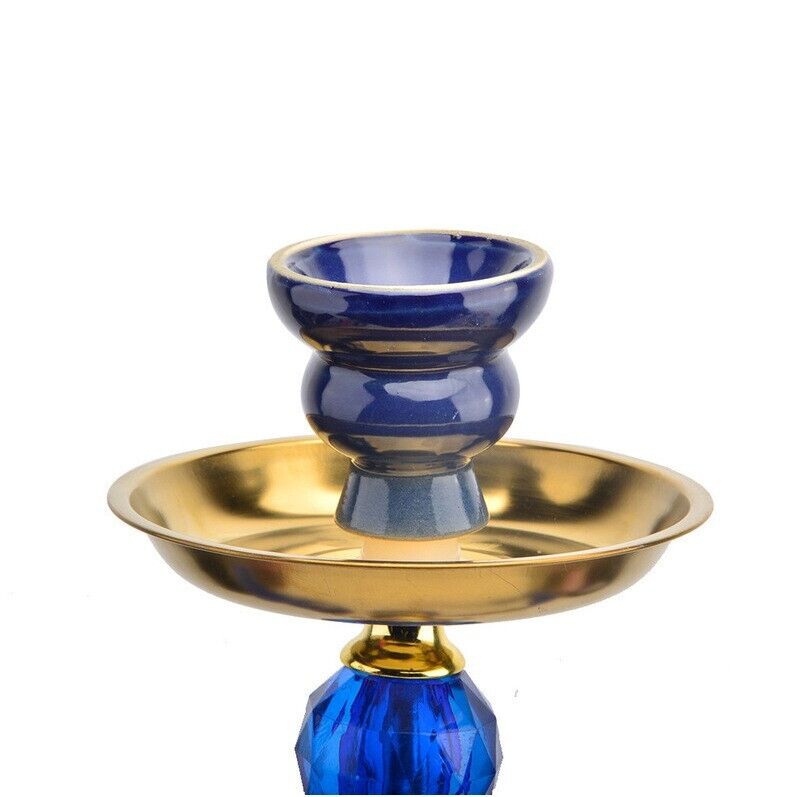 Handmade Traditional Collectible Gift Premium 2 Hose Shisha Hookah Complete Set