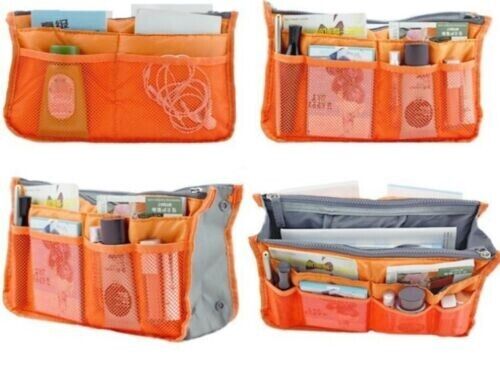 Thickened Multi-function Large Capacity Makeup Bag Toiletry Double Zipper Bag