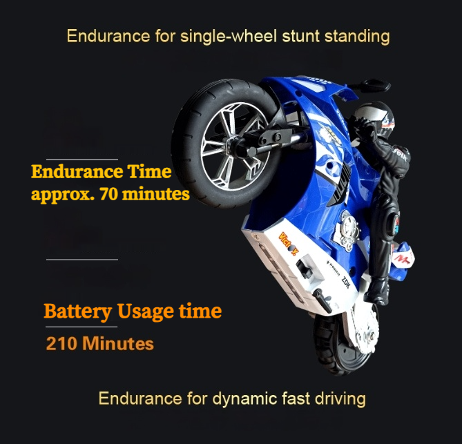 RC Self-Balancing Motorcycle Stunt Stand Remote Control Drift Motorbike Boy Gift