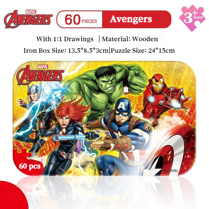 60 Pieces Jigsaw Puzzles Cartoon Frozen Puzzle Pieces Best Kids Gifts Toy