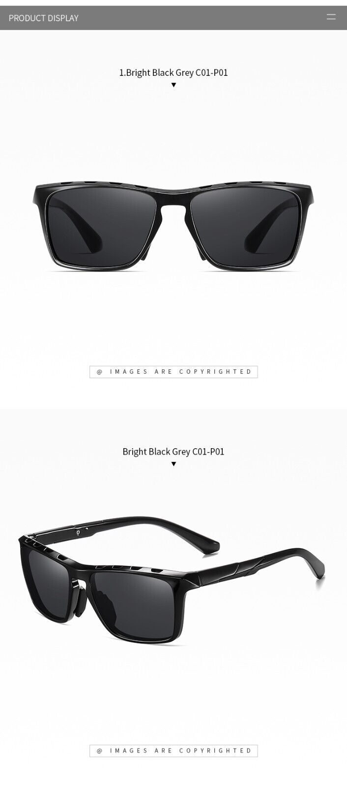 Unisex HD Polarized Driving Sport Cool Outdoor Eyewear Anti UV400 Sunglasses
