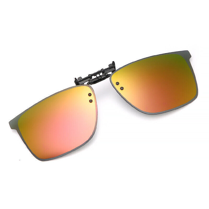 Unisex Polarized Comfortable Driving Fishing Fashion Day Night Sunglasses Clip