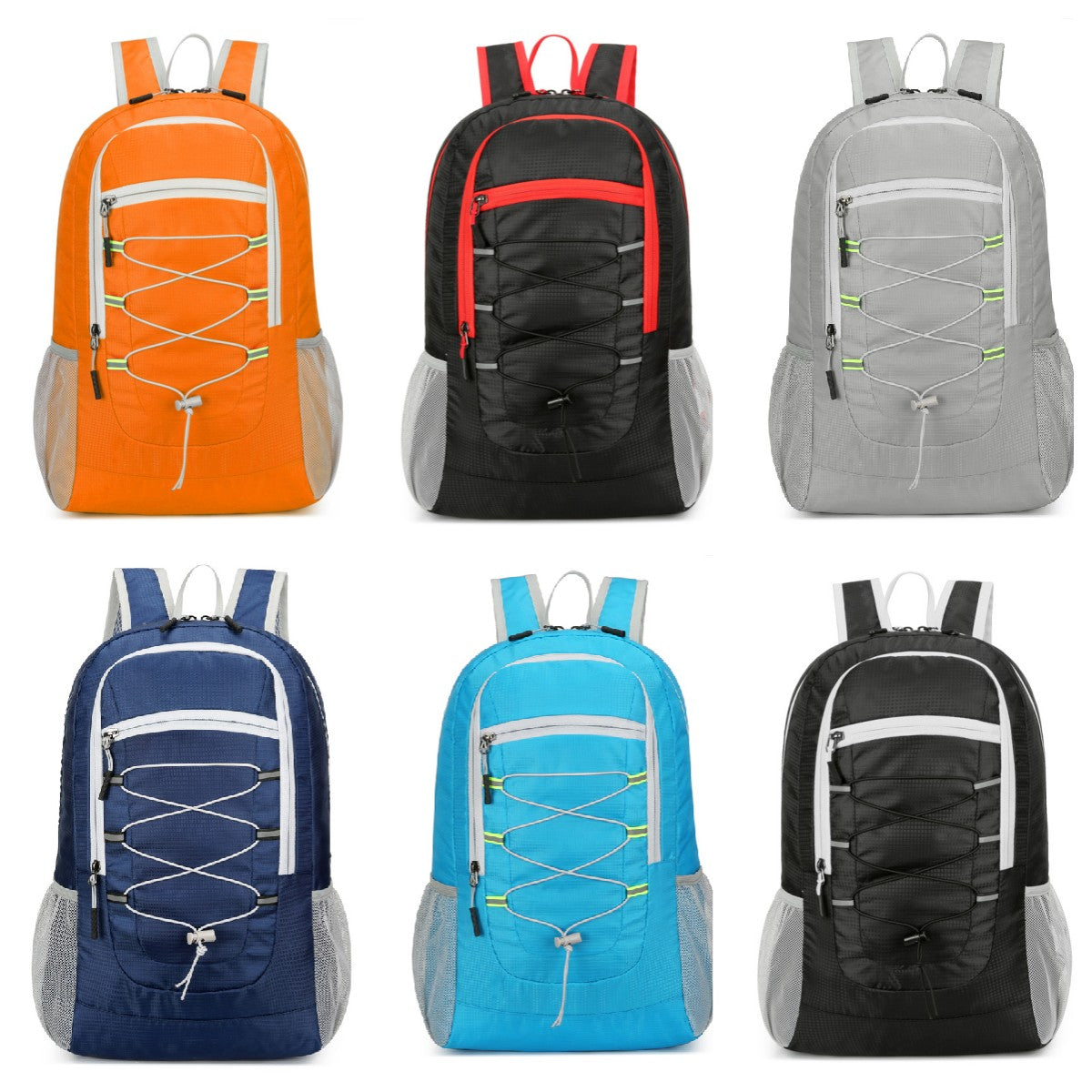 Outdoor Waterproof Light Leisure Folding Mountaineering Hiking Bike Shoulder Bag