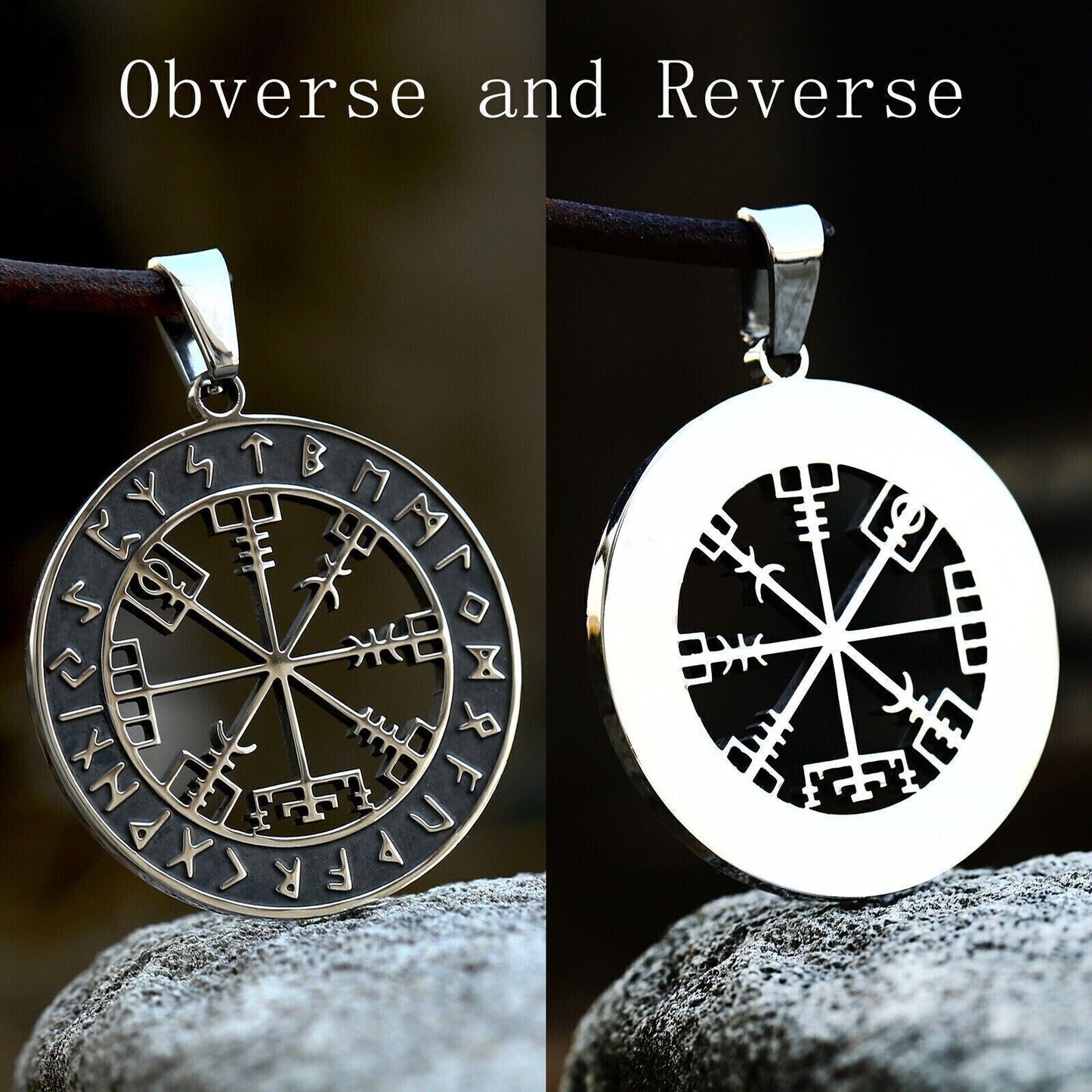 Unisex Mixed Theme Titanium Steel Vintage Art Punk Biker Retro Pendant Gift