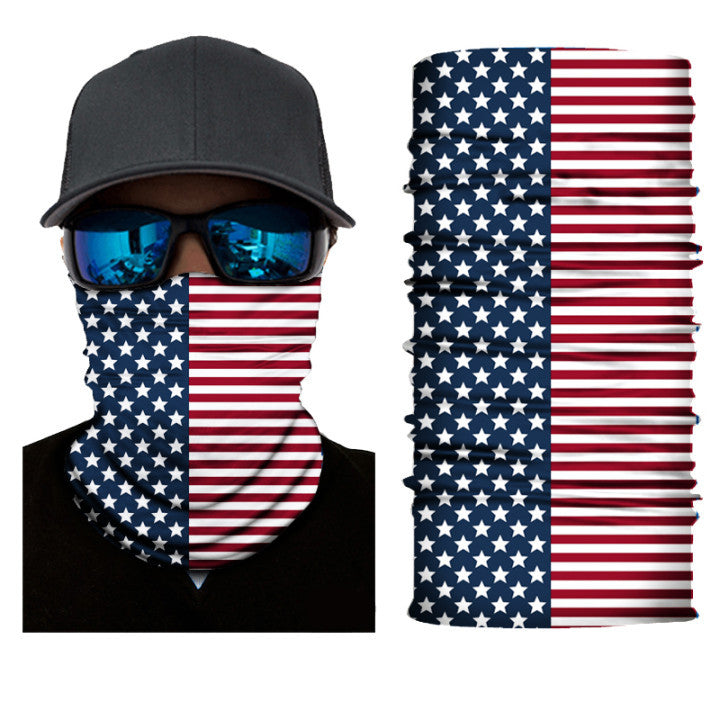 Camouflage Neck Gaiters Bandanas Fabric Cycling Motorcycle Fashion Face Masks
