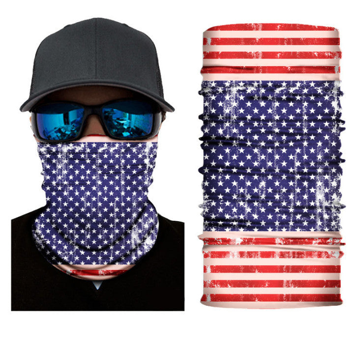 Camouflage Neck Gaiters Bandanas Fabric Cycling Motorcycle Fashion Face Masks