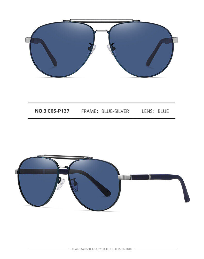 AU Unisex Fashion Anti UV400 Driving Fishing Quality Frame Polarized Sunglasses