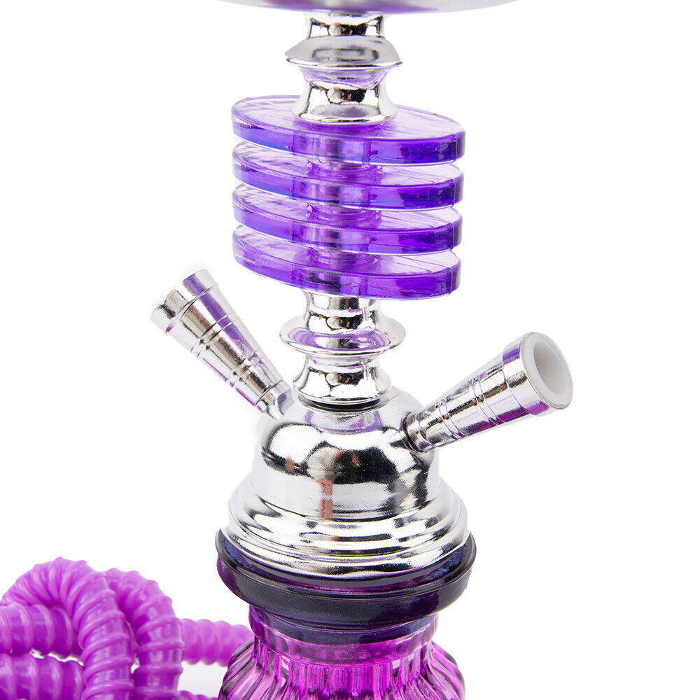 Handmade Traditional Collectible Gift Premium 2 Hose Shisha Hookah Complete Set