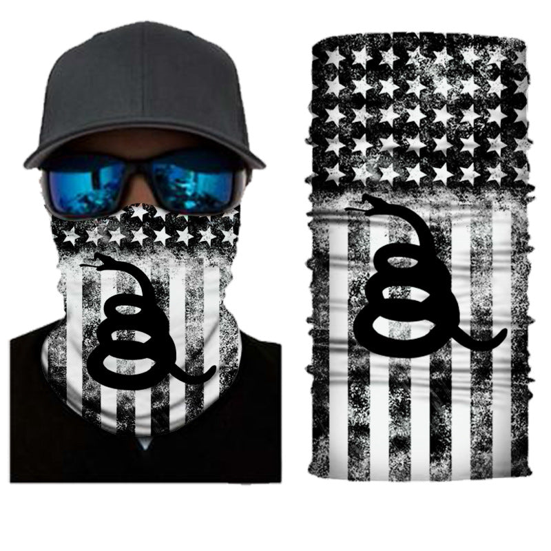 Camouflage Neck Gaiters Bandanas Fabric Cycling Motorcycle Fashion Face Masks