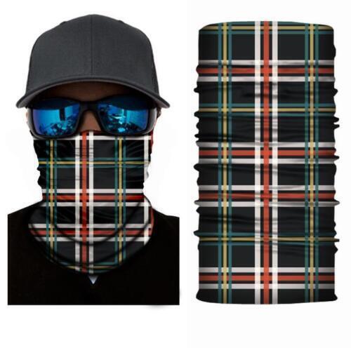 Cycling Camouflage Neck Gaiters Bandanas Fabric Motorcycle Face Masks Sunscreen