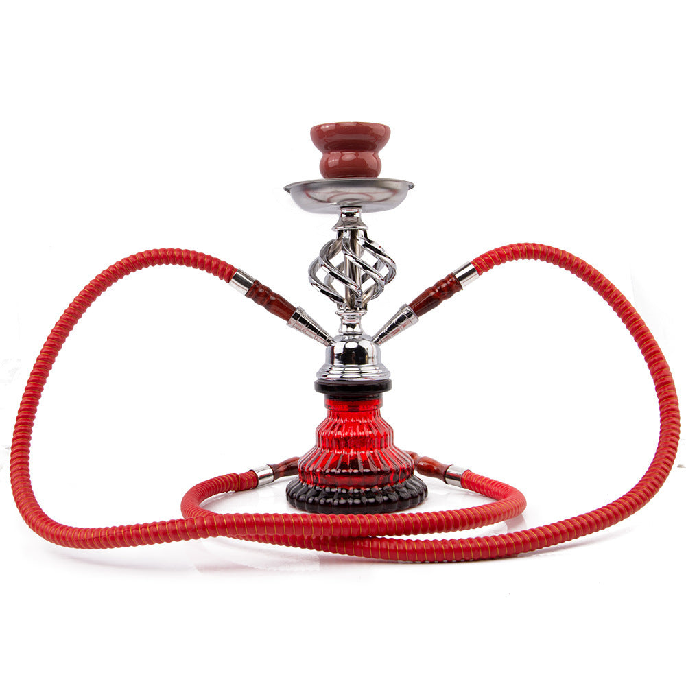 Traditional Gift Collectible One Size 2 Hose Premium Shisha Hookah Complete Set
