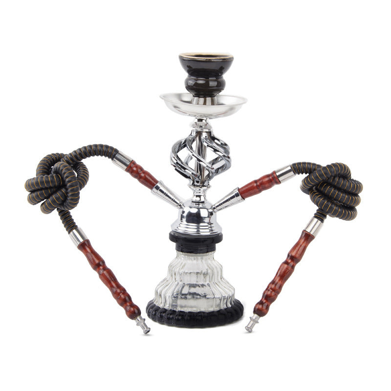 Traditional Gift Collectible One Size 2 Hose Premium Shisha Hookah Complete Set