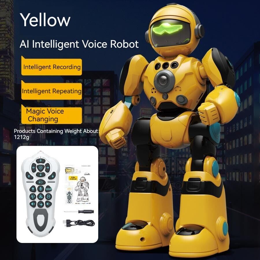 Smart Robot Recording Voice Changing Interactive Gesture Remote Control Toy